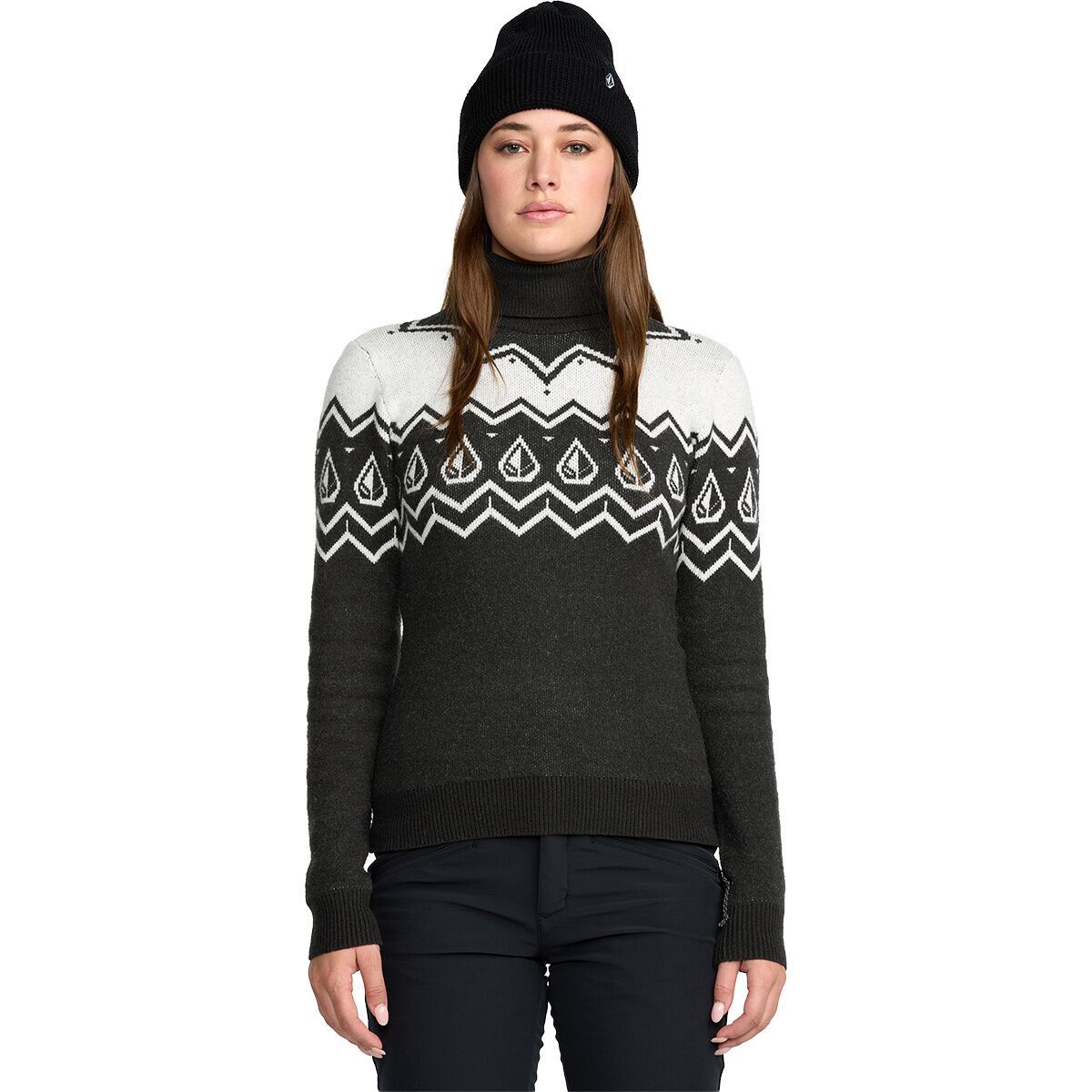 Image of Volcom Fireside Sweater - Women's Black, XS