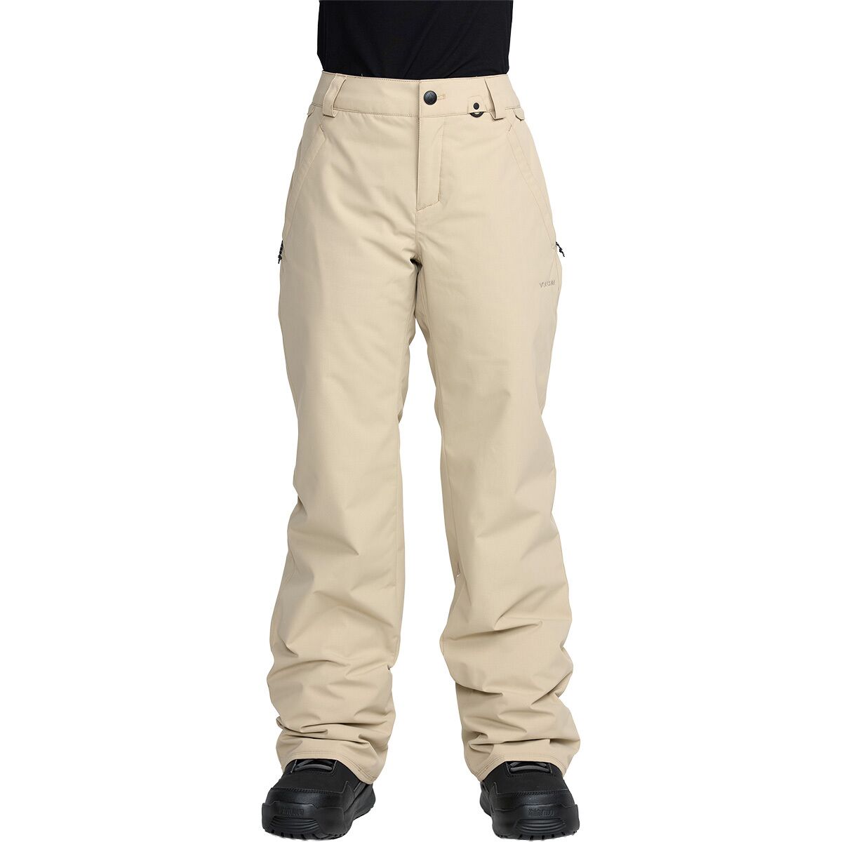 Image of Volcom Frochickie Insulated Pant - Women's Oatmeal, M