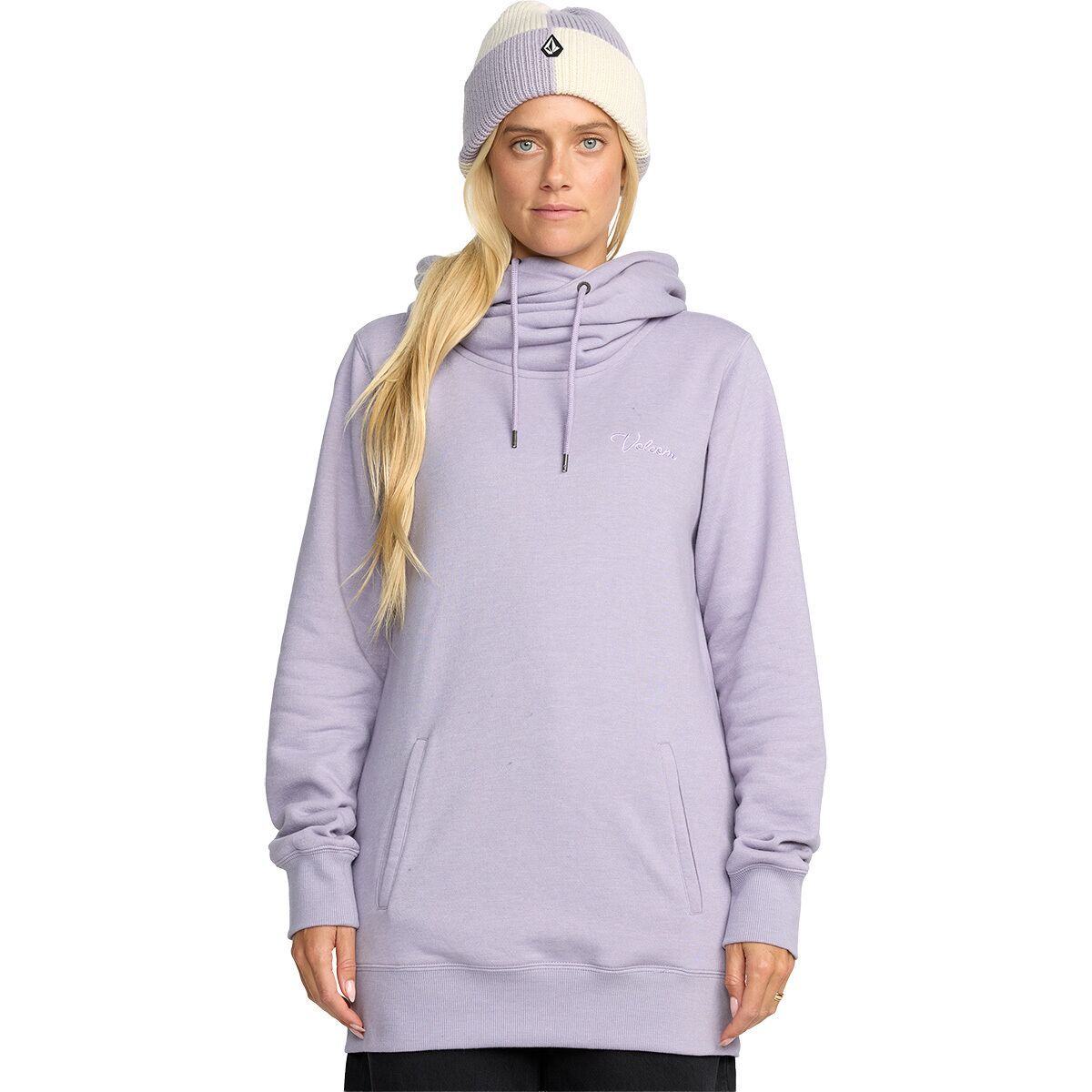 Volcom Tower Pullover Fleece - Women's Lavender Aura, S