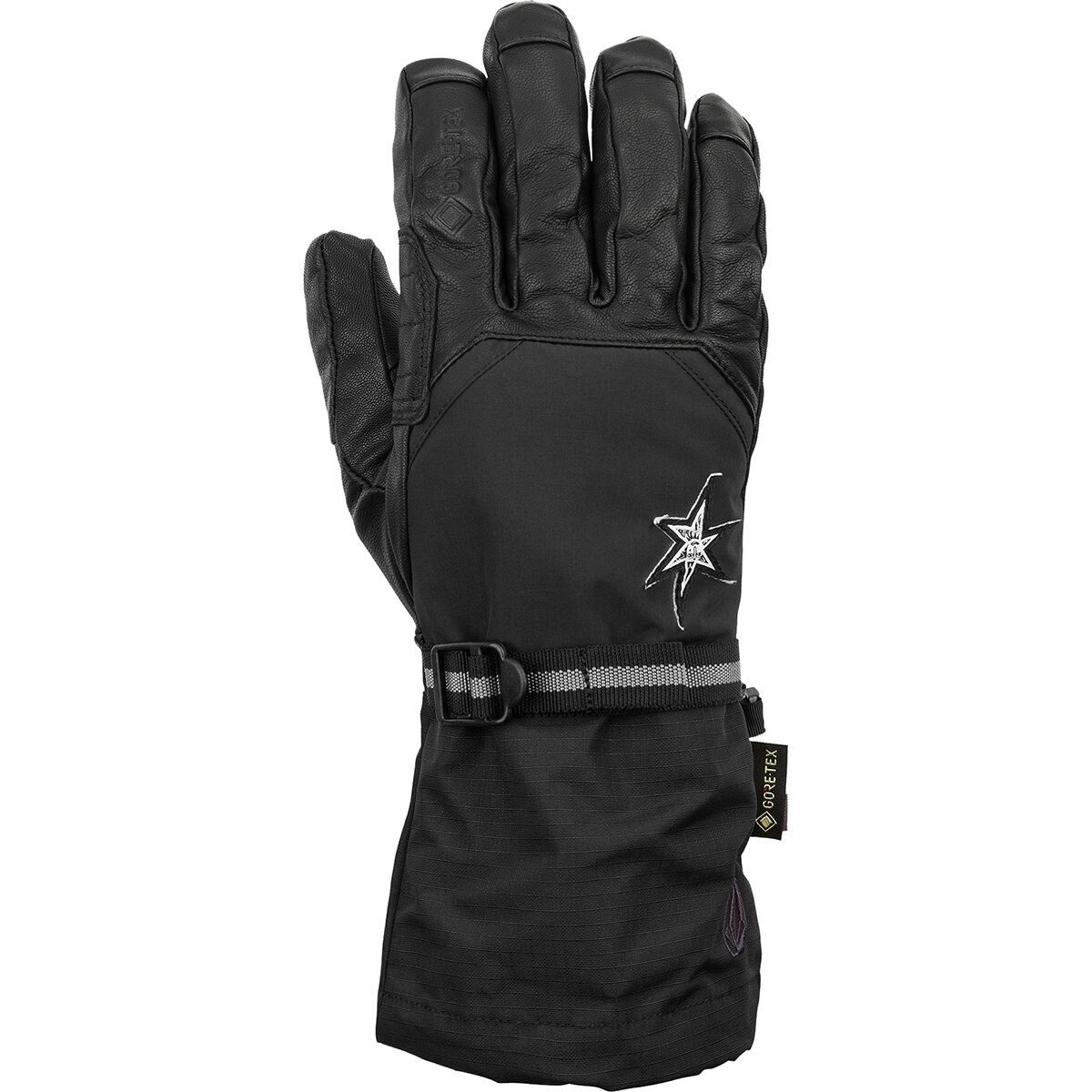 Image of Volcom 91 GORE-TEX Glove - Men's Black, M