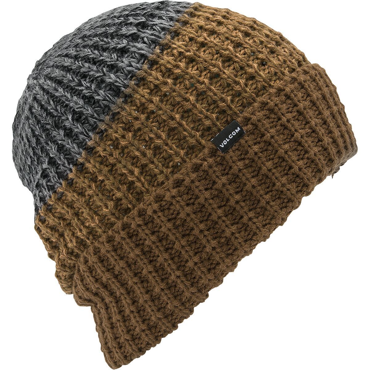 Volcom Stone Chroma Beanie Brown, One Size