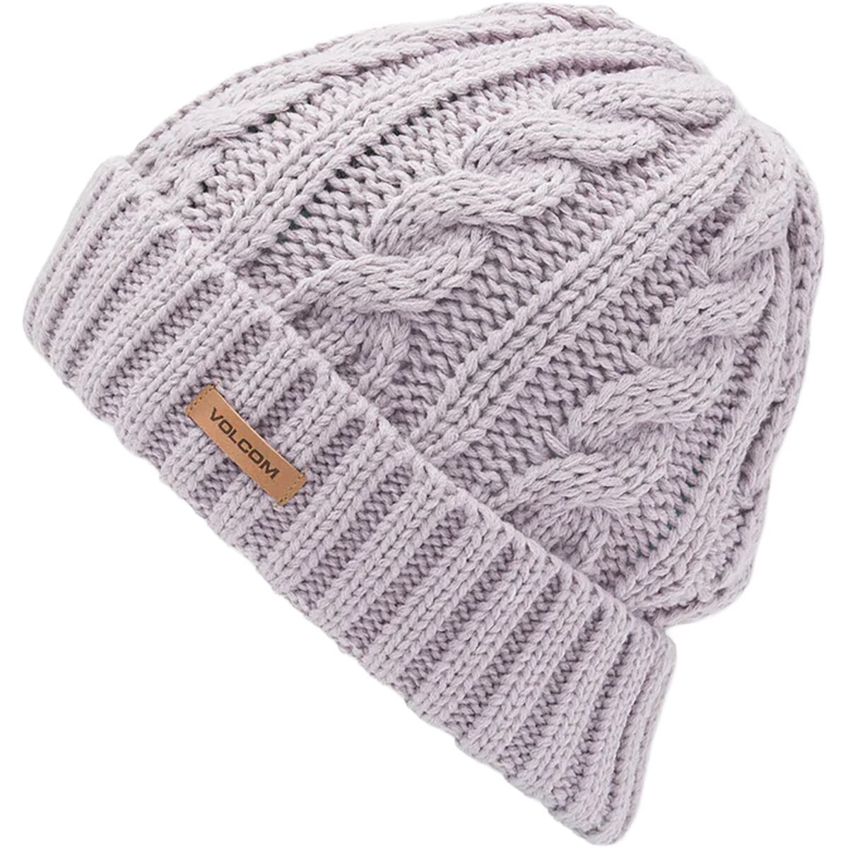 Image of Volcom Stone Pom Beanie - Kids' Lavender Aura, One Size