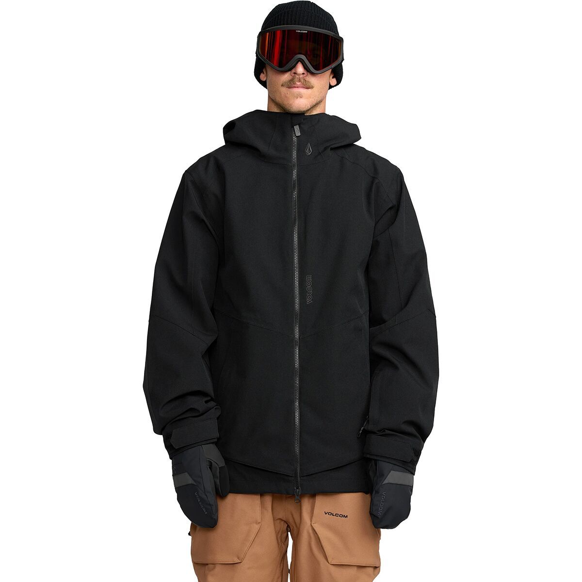 Image of Volcom Brighton Full-Zip Jacket - Men's Black, L