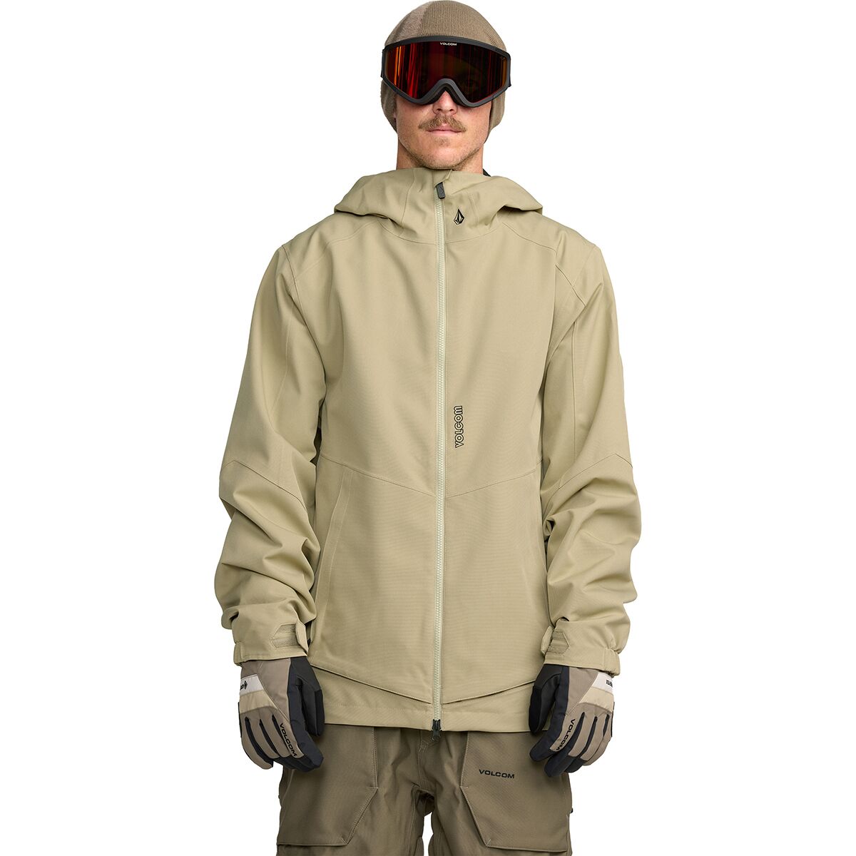 Image of Volcom Brighton Full-Zip Jacket - Men's Moss Green, XXL