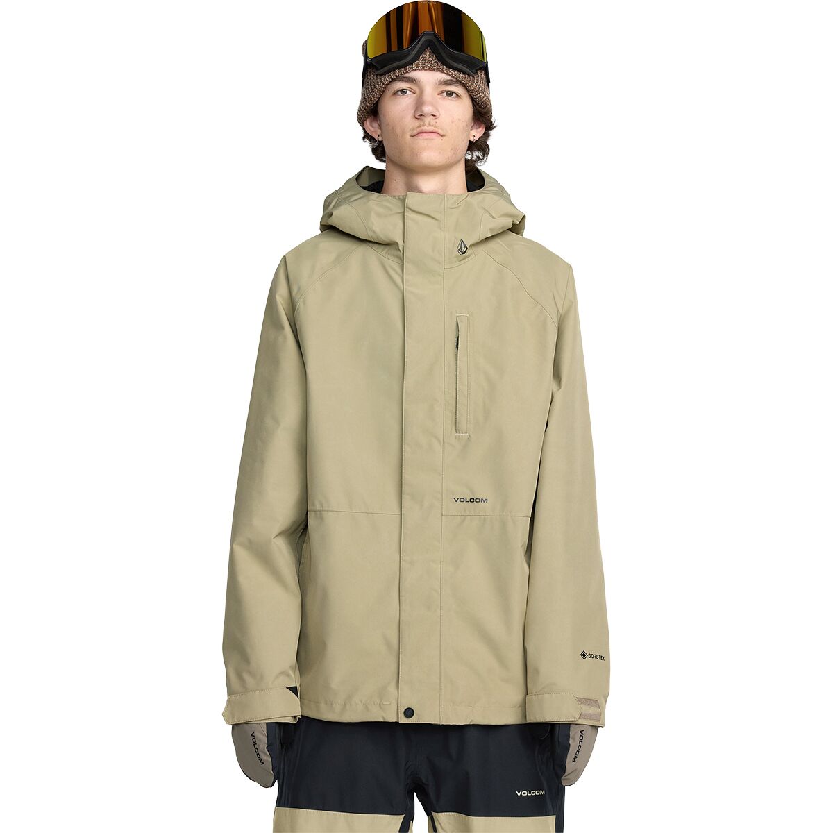 Image of Volcom Dua GORE-TEX Jacket - Men's Moss Green, XXL