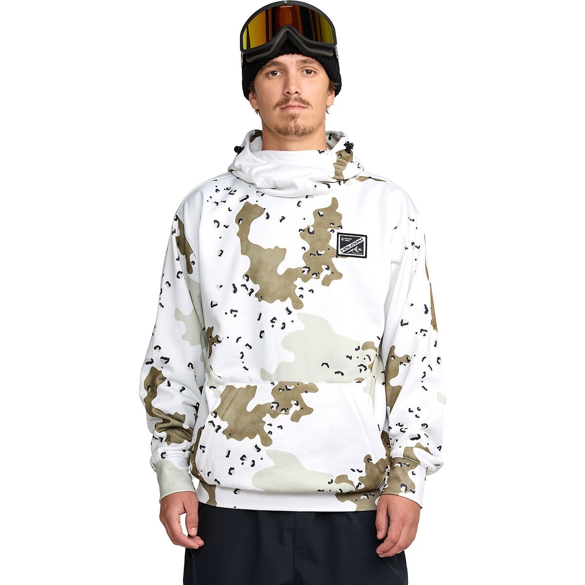 Image of Volcom Hydro Riding Hoodie - Men's White, S