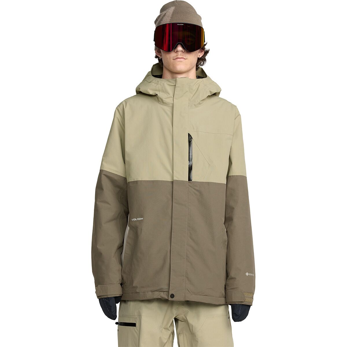 Image of Volcom L GORE-TEX Jacket - Men's Moss Green, S