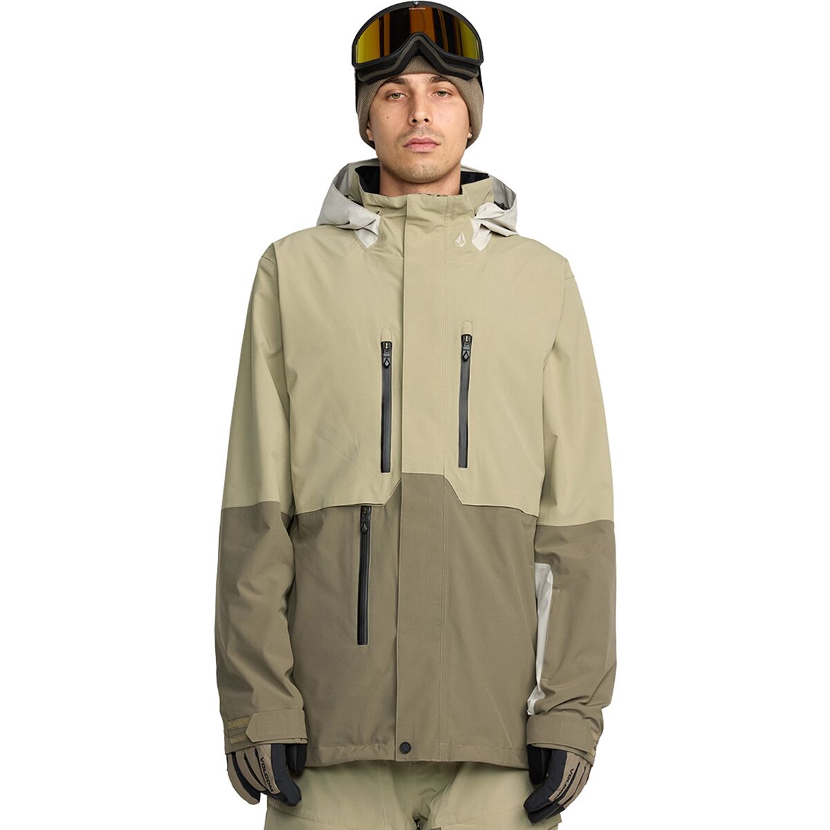 Image of Volcom Rnge Stretch 30K Jacket - Men's Moss Green, XL