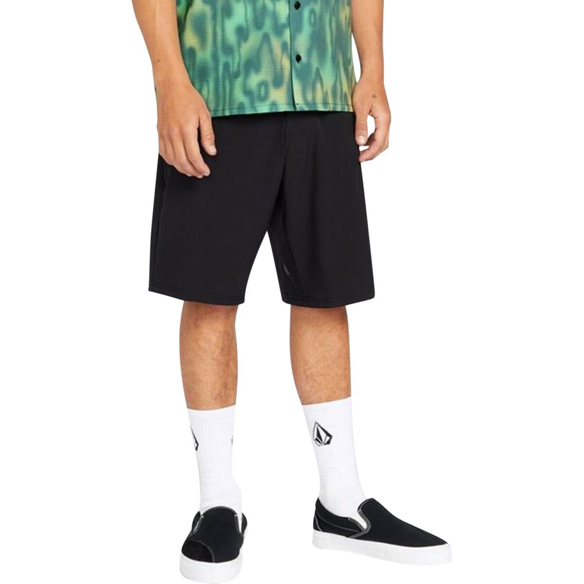 Image of Volcom Frickin Cross Shred 20in Short - 2023 - Men's Black, 28