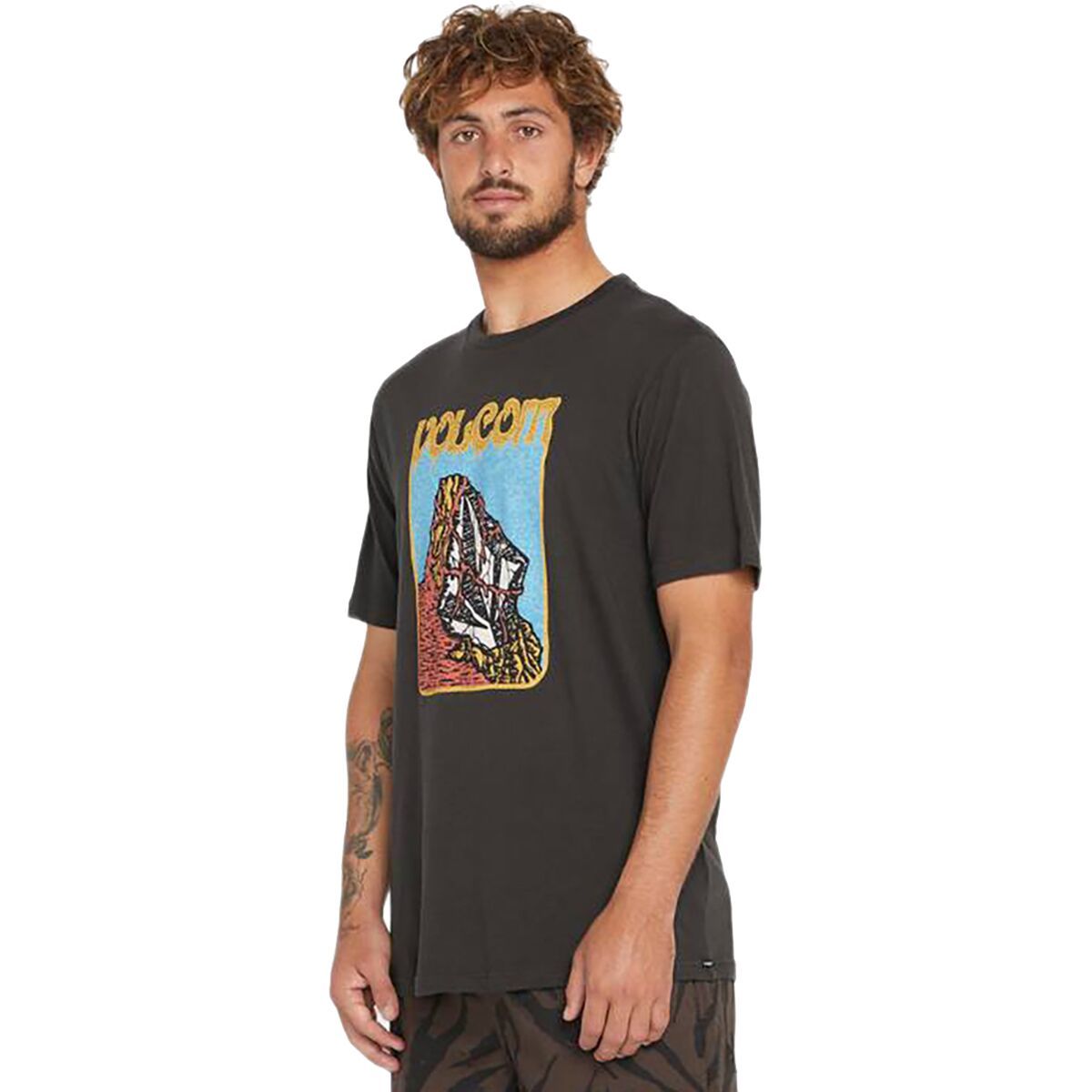 Volcom Fty Submerged Short-Sleeve T-Shirt - Men's 2023 Vintage Black, M