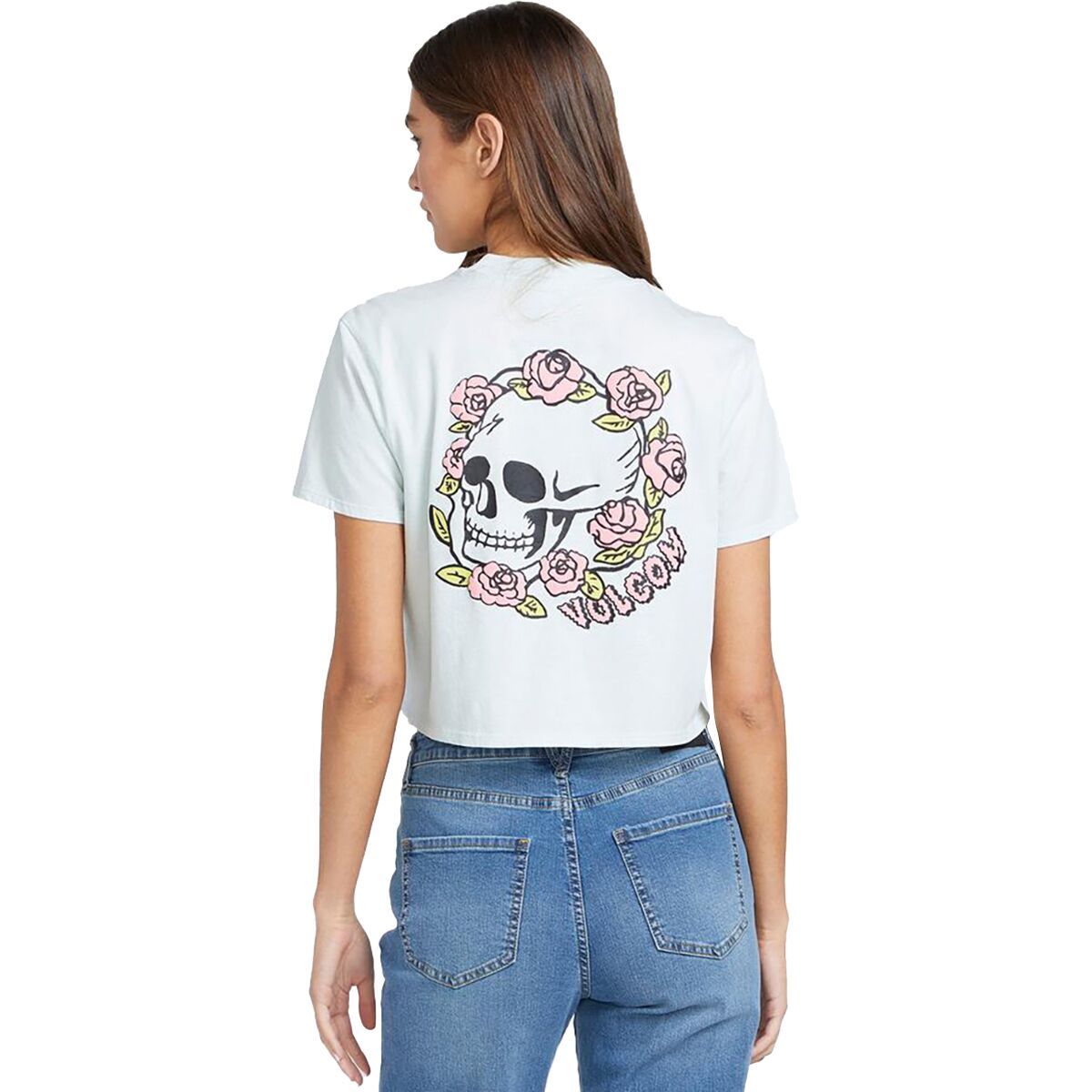 Image of Volcom Pocket Dial T-Shirt -Women's Chlorine, XL