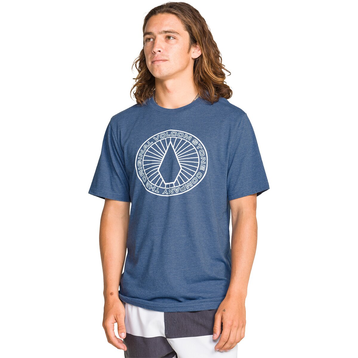 Image of Volcom Medalist T-Shirt - Men's Blueberry, XXL
