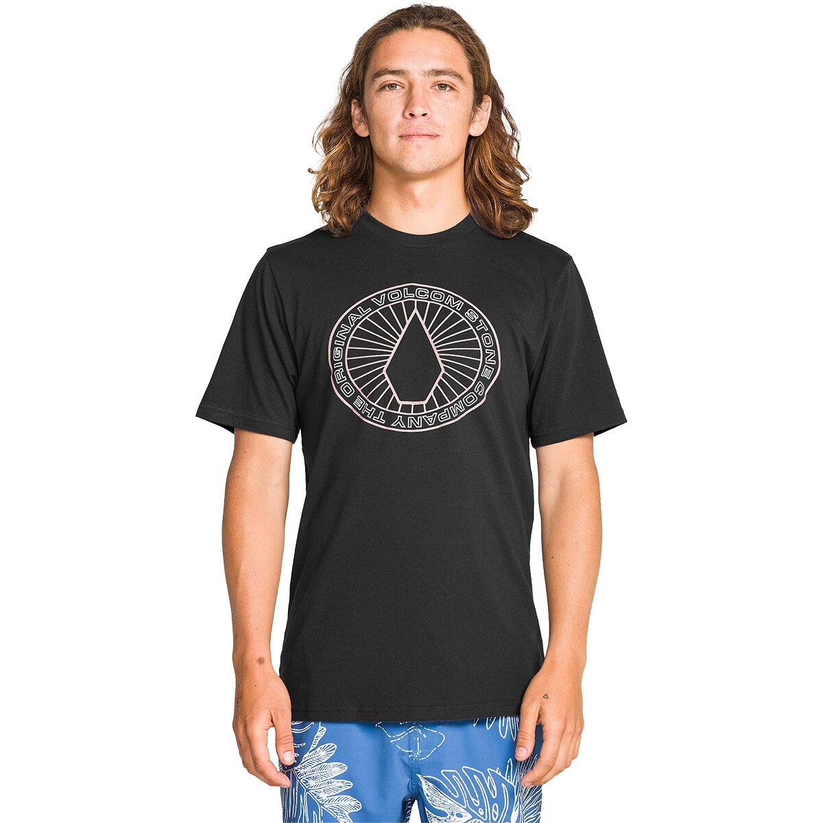 Image of Volcom Medalist T-Shirt - Men's Washed Black Heather, L