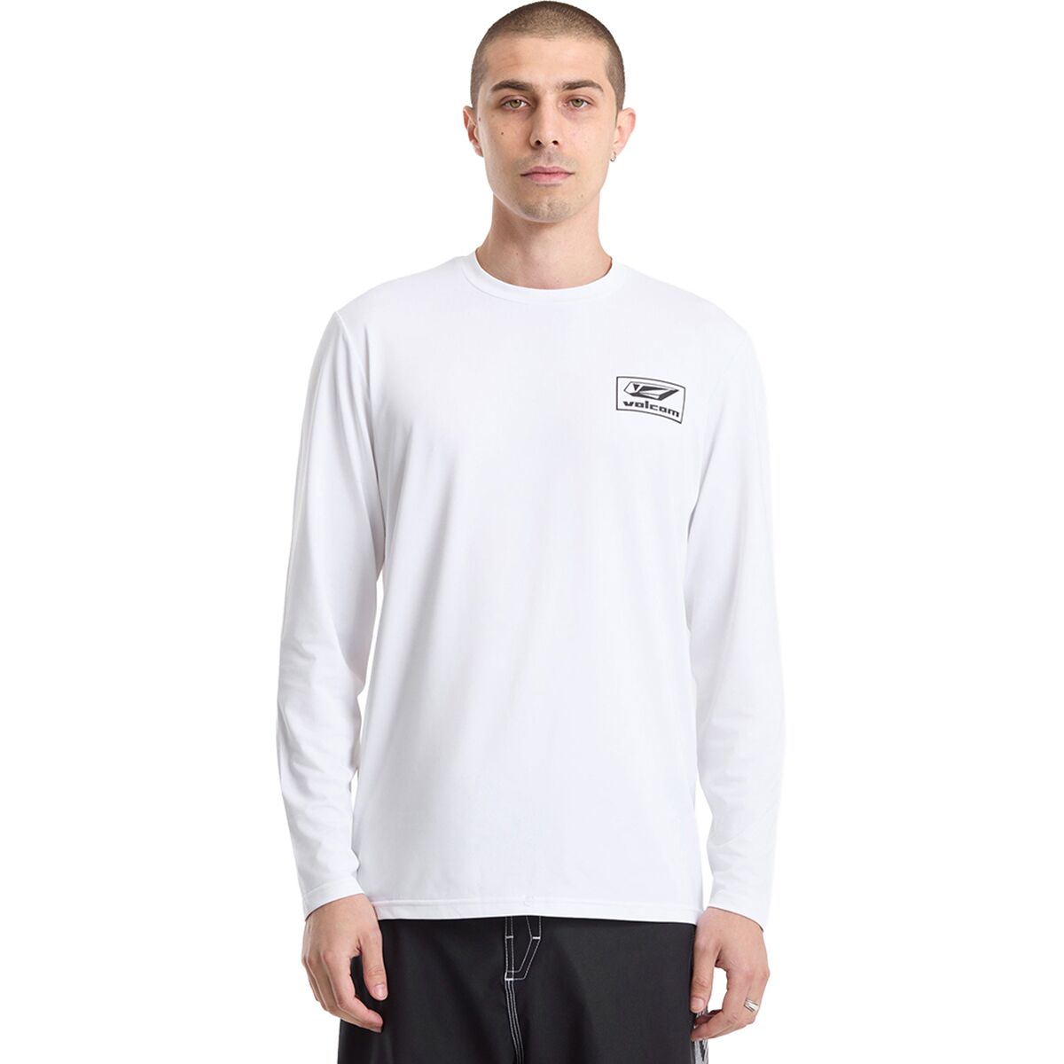 Image of Volcom Modstone Loose Long-Sleeve Shirt - Men's White, L
