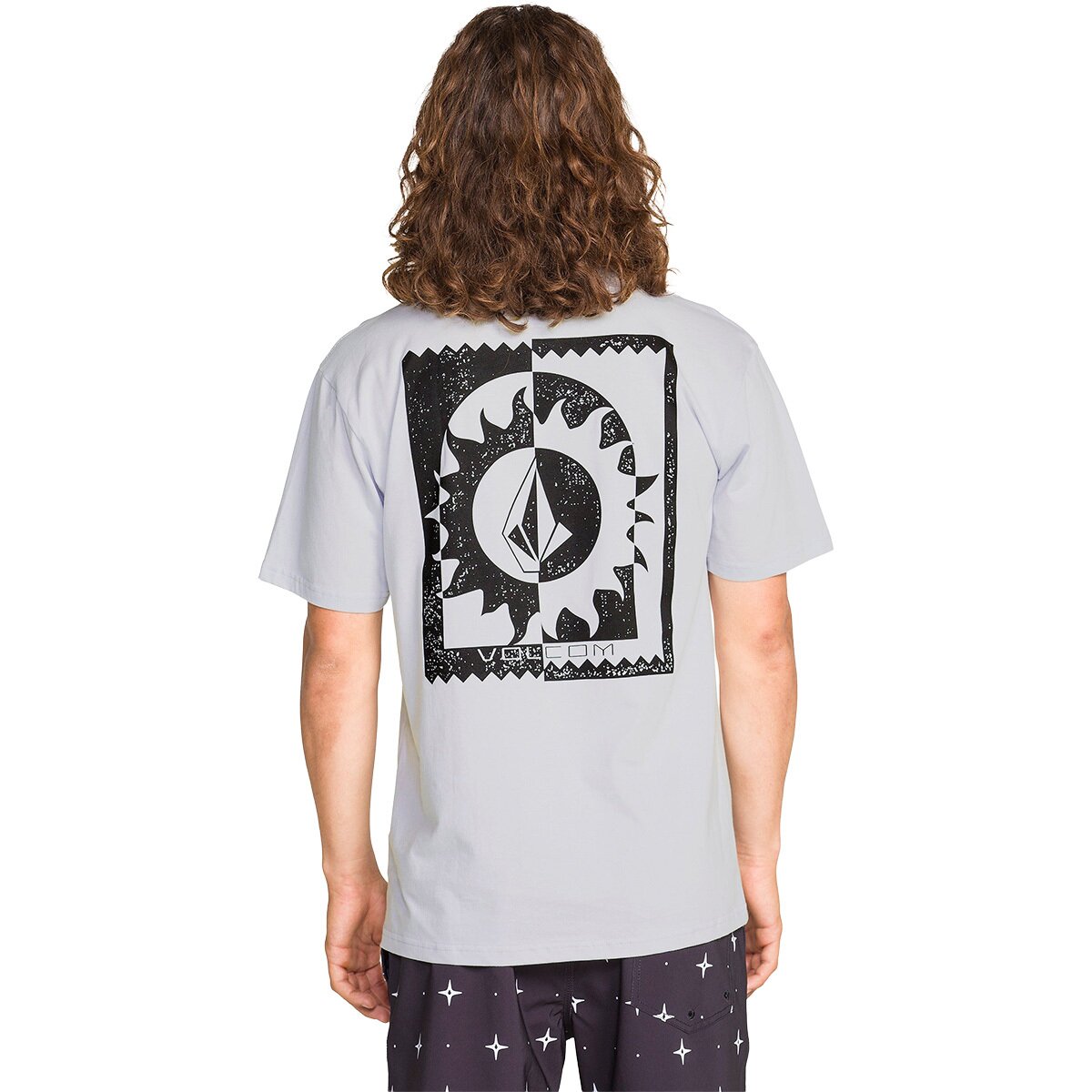 Image of Volcom Burner Short-Sleeve T-Shirt - Men's Light Blue Acid, M