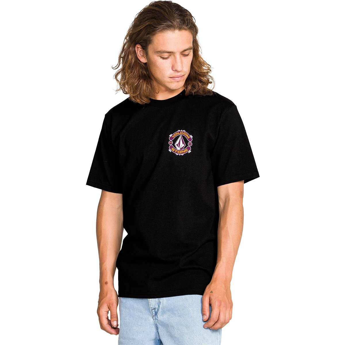 Image of Volcom Freekick Short-Sleeve T-Shirt - Men's Black, XXL