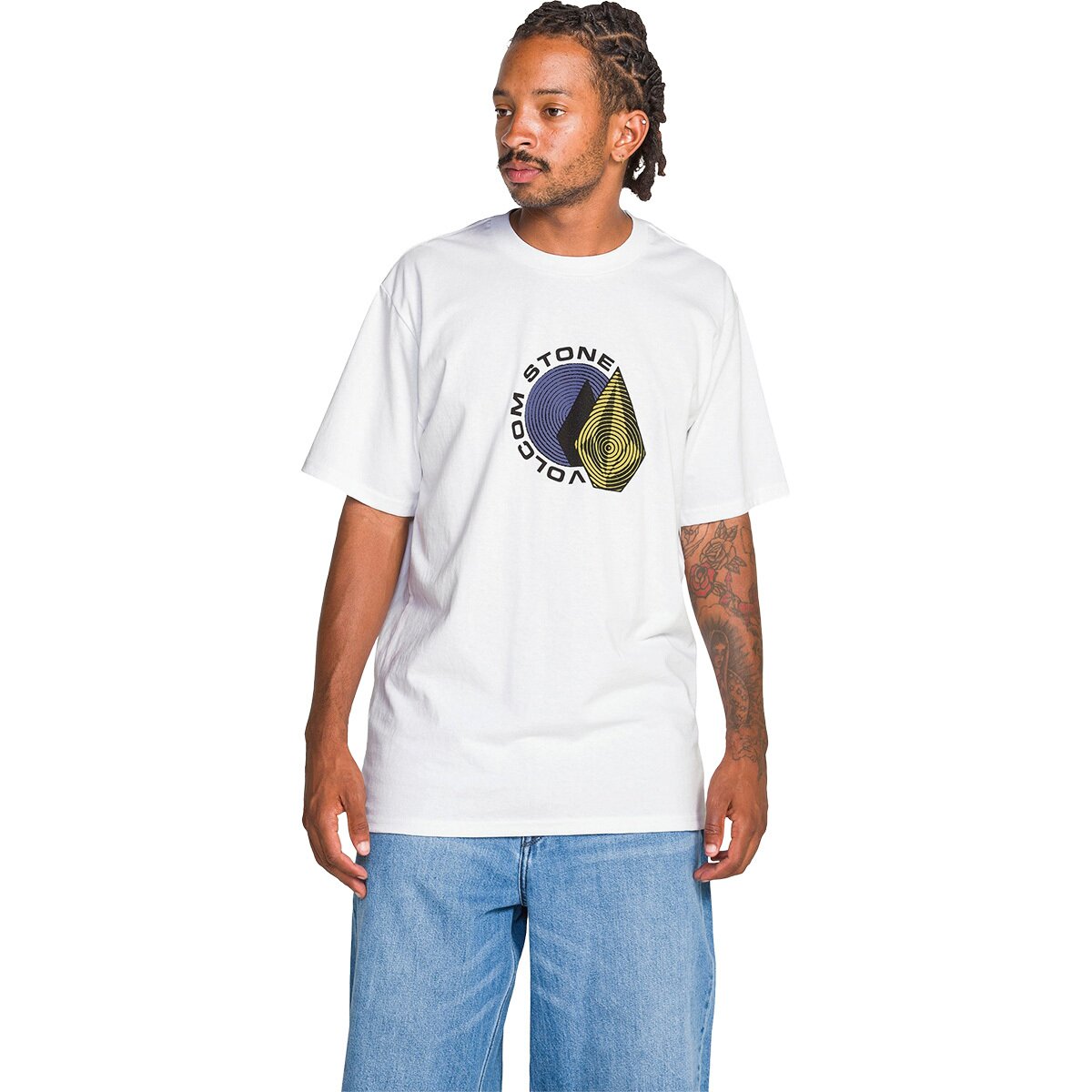 Image of Volcom Hypnotizer Short-Sleeve T-Shirt - Men's White, M