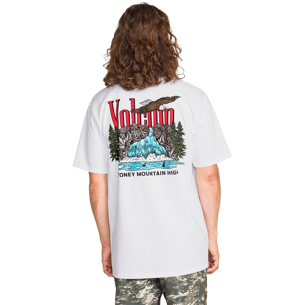 Image of Volcom Stoney Mountain Short-Sleeve T-Shirt - Men's White, XXL