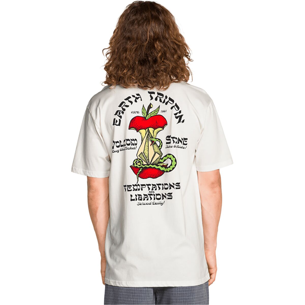 Image of Volcom Temptations Short-Sleeve T-Shirt - Men's Off White, M