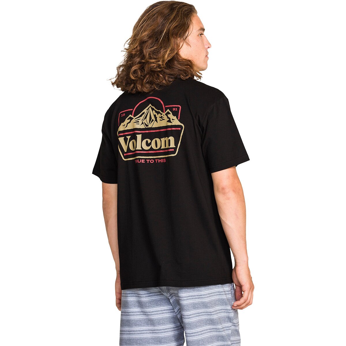 Image of Volcom Topas Short-Sleeve T-Shirt - Men's Black, L