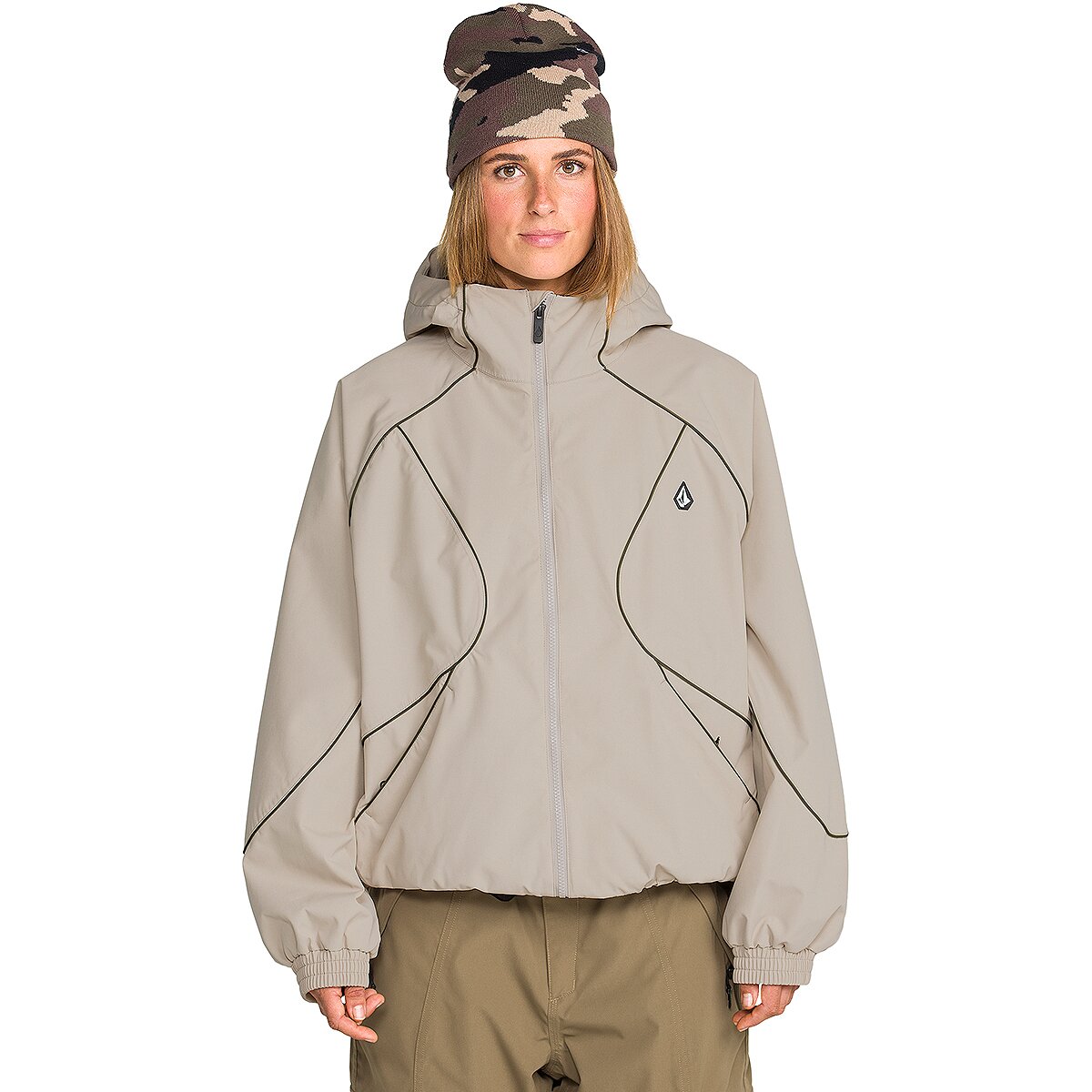 Volcom Liftline 20K Jacket - Women's Khaki, XS