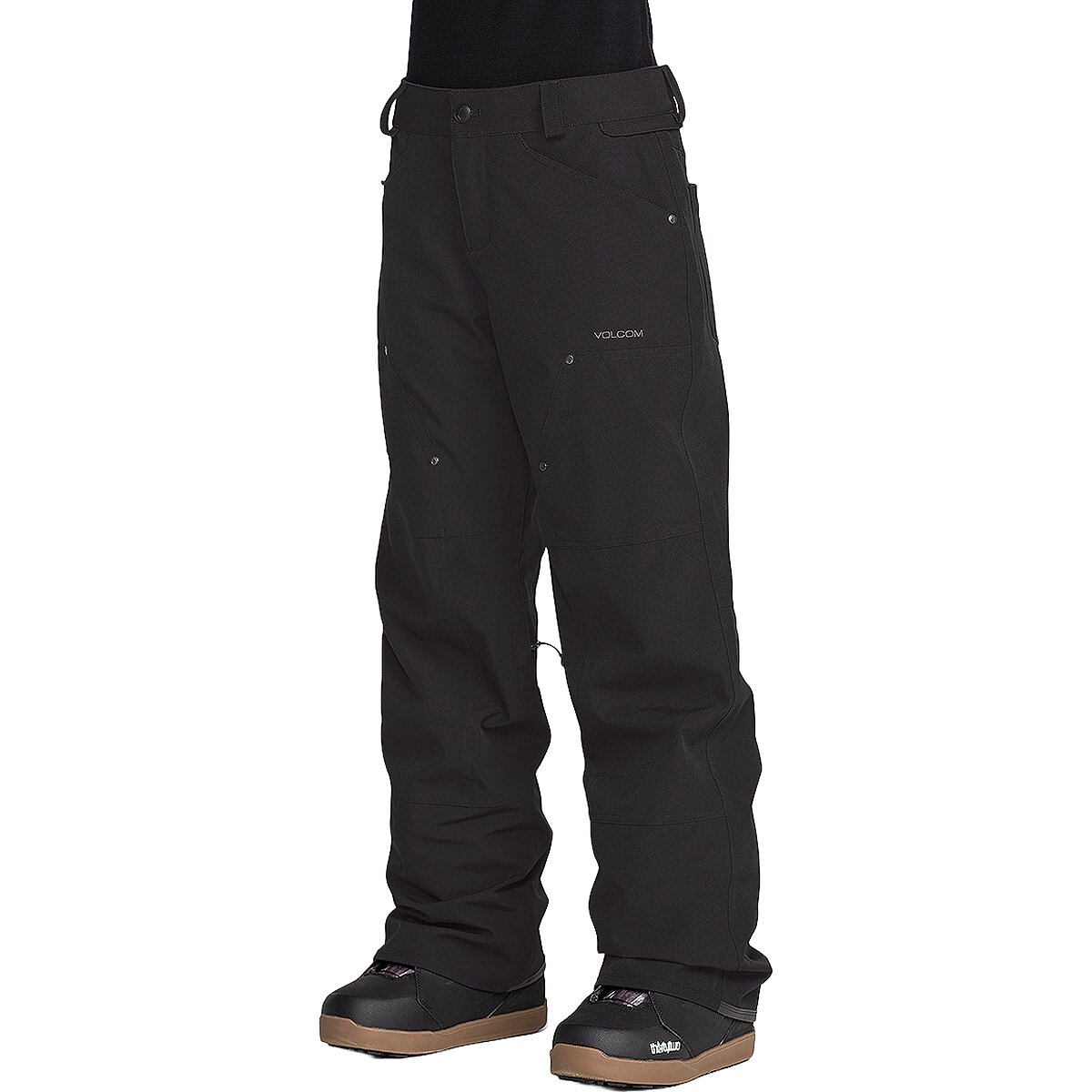 Volcom Pollock Baggy Pant - Women's Black, L