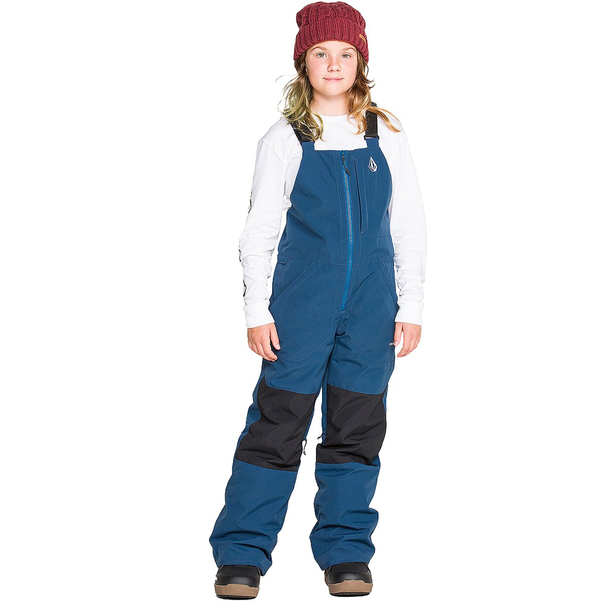 Volcom Volcom Barkley Ins Bib Overall - Kids' Blue, L - $179.95 at Backcountry.com