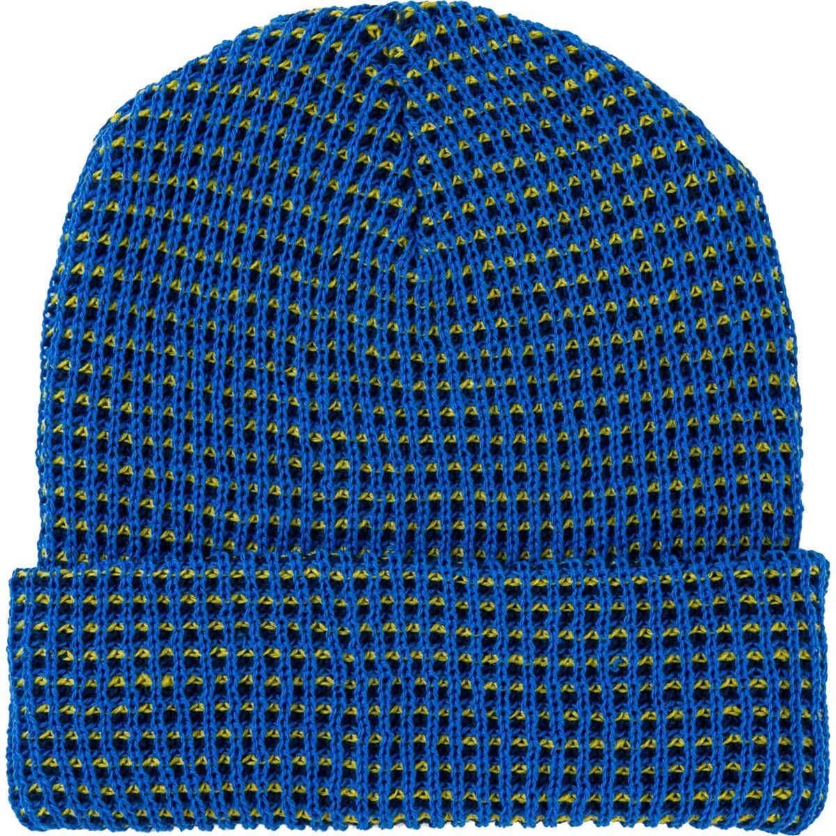 Image of Verloop Simple Grid Beanie Cobalt, One Size