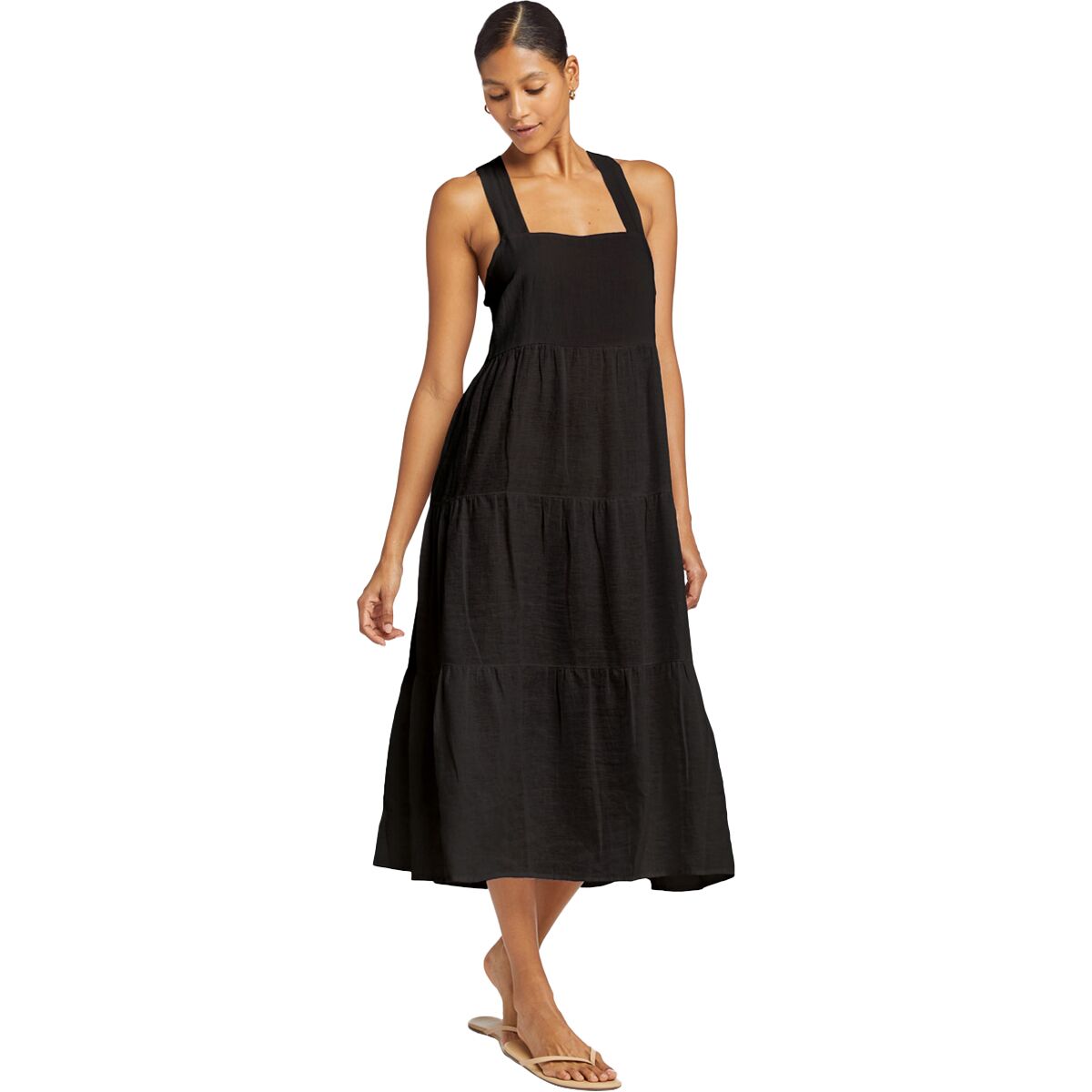 Canyon Linen Midi Dress - Women
