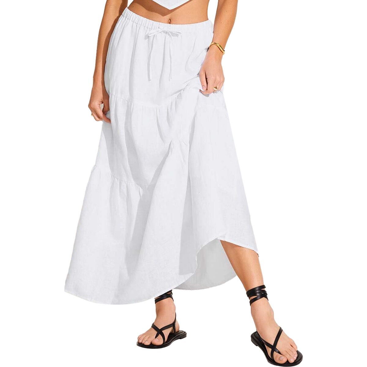 Image of Vitamin A Canyon Skirt - Women's White, S
