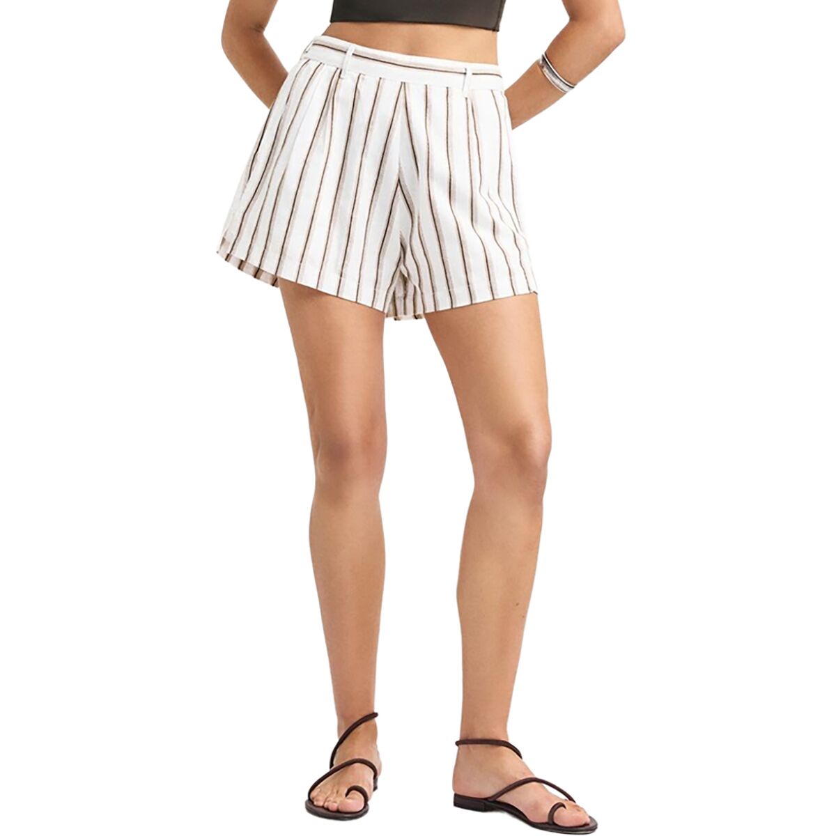 Image of Vitamin A Getaway Short - Women's Earth Stripe, XS