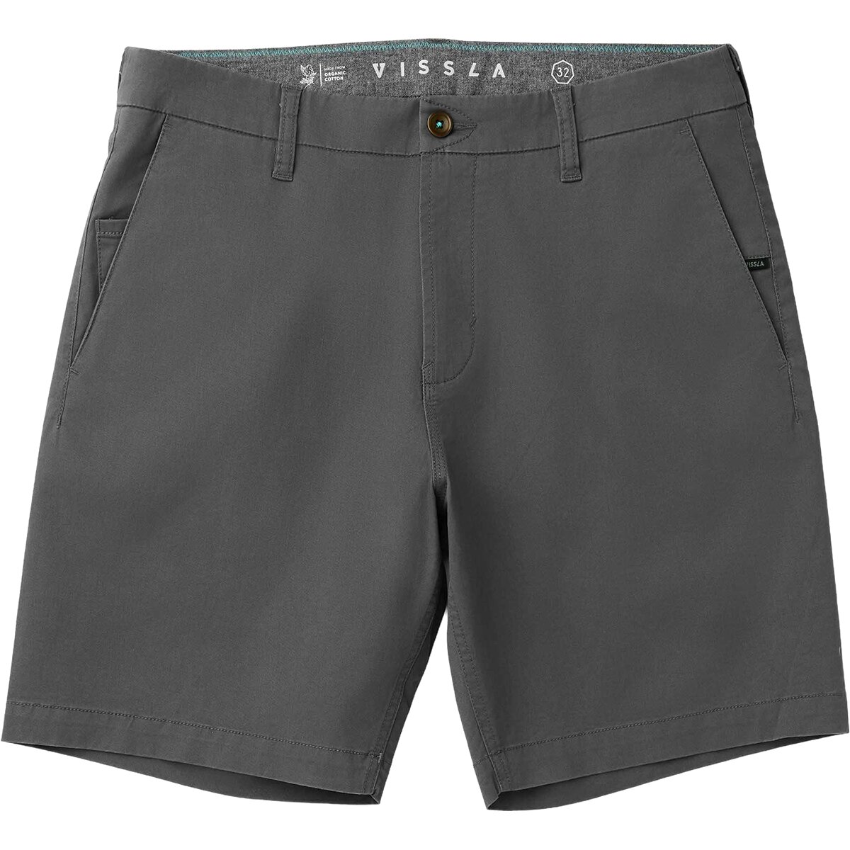 Image of Vissla No See Ums Eco 18in Walkshort - Men's Dark Grey, 33