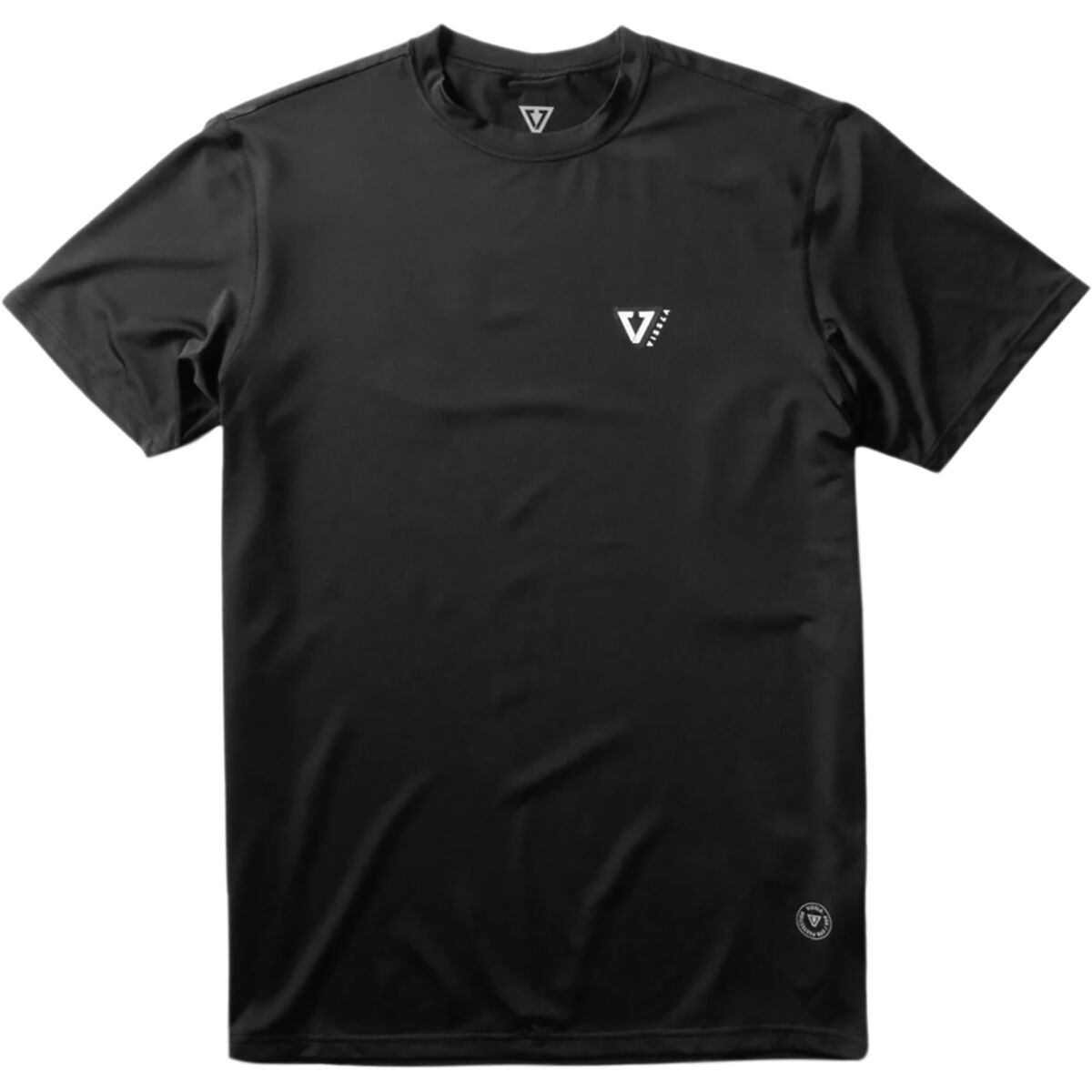 Image of Vissla Twisted Eco Short-Sleeve Shirt - Men's Black, S