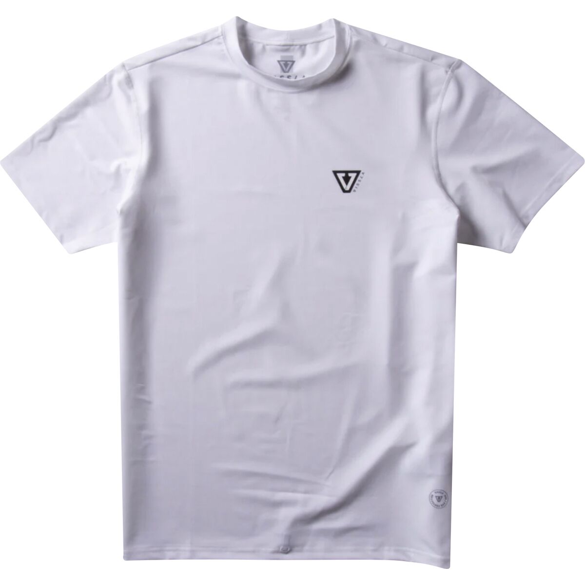 Image of Vissla Twisted Eco Short-Sleeve Shirt - Men's White, L