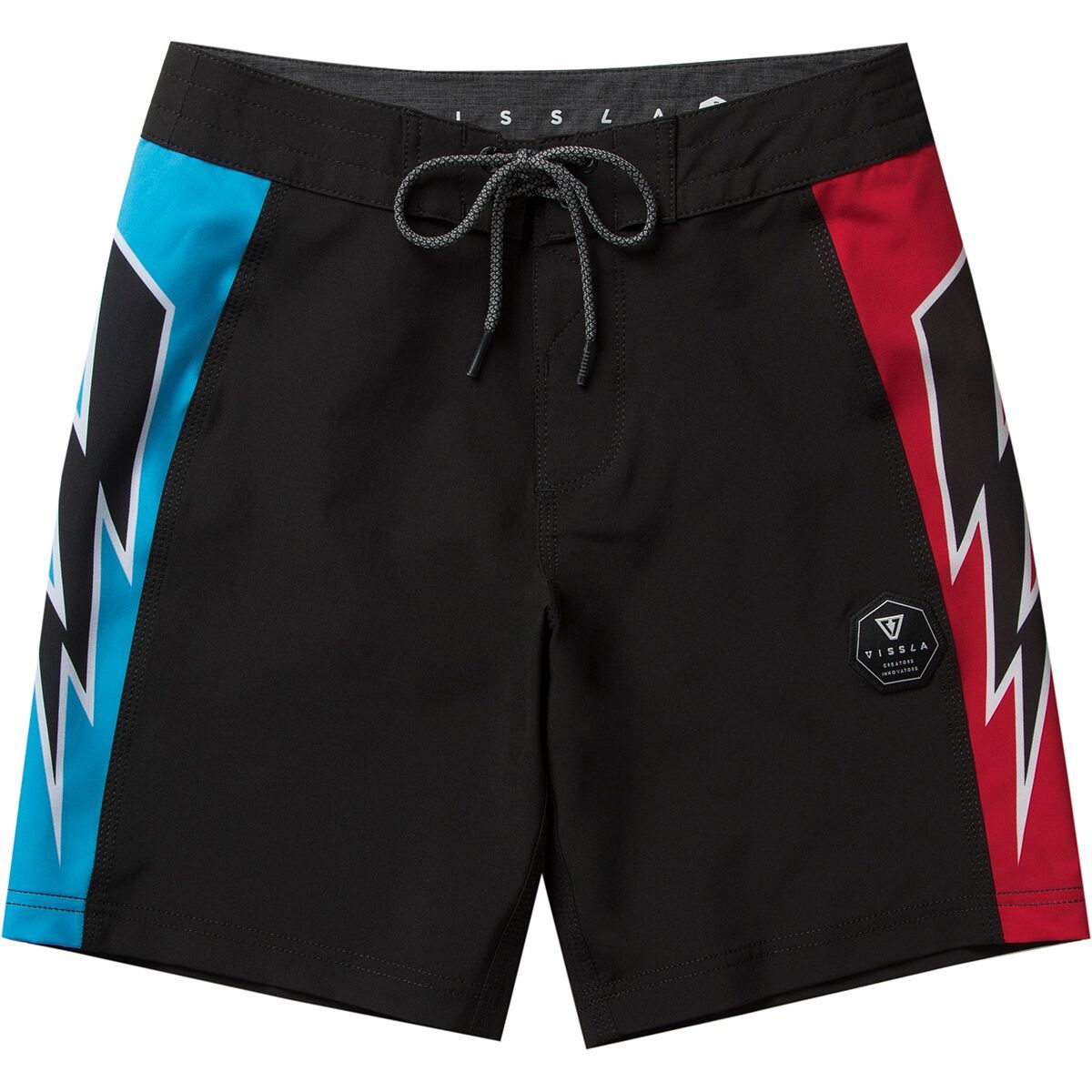 Vissla Trimline Bolt 17in Boardshort - Boys' Phantom, 27