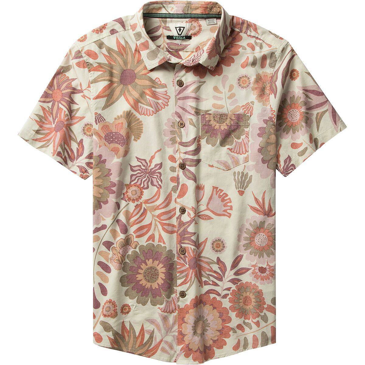 Vissla Jaco Short-Sleeve Button Down Shirt - Men's product image