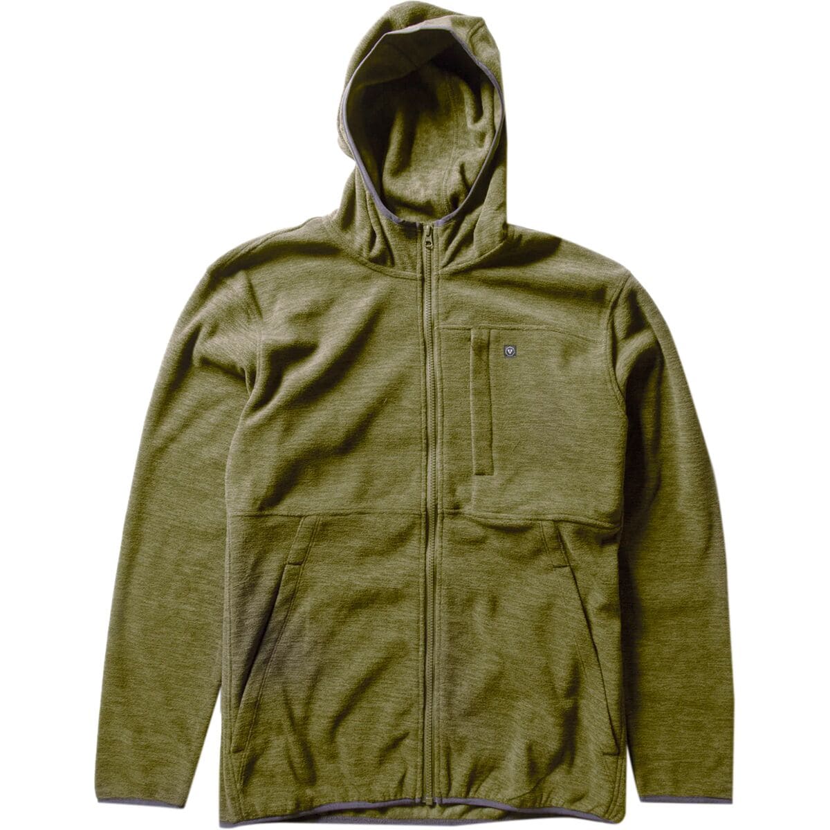 Image of Vissla Eco-Zy Hoodie - Men's Tarp, S