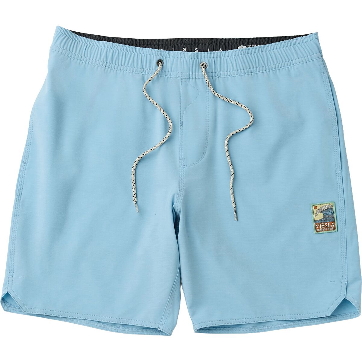 Image of Vissla Solid Sets 17.5in Ecolastic Short - Men's Coastal Blue, S