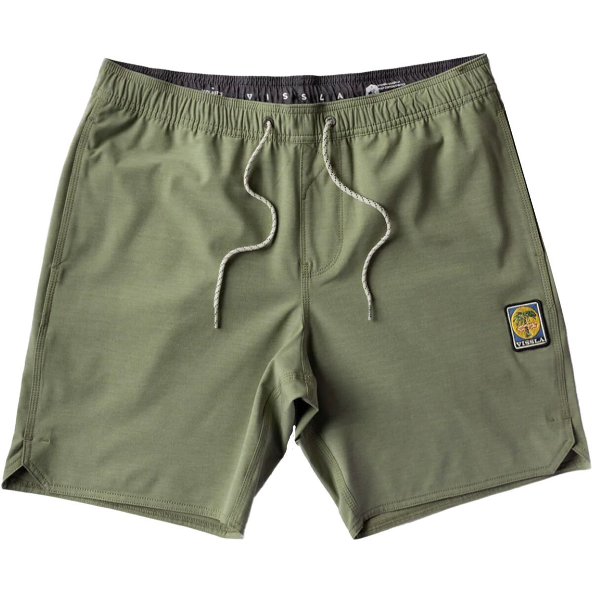 Image of Vissla Solid Sets 17.5in Ecolastic Short - Men's Surplus, M