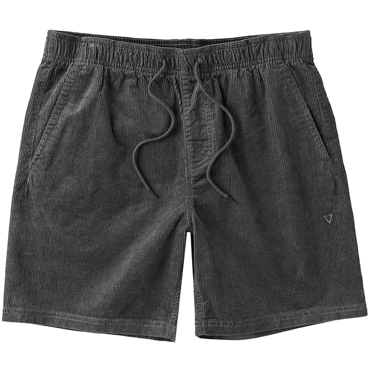 Image of Vissla No See Ums Cord Eco 17in Elastic Walkshort - Men's Graphite, M
