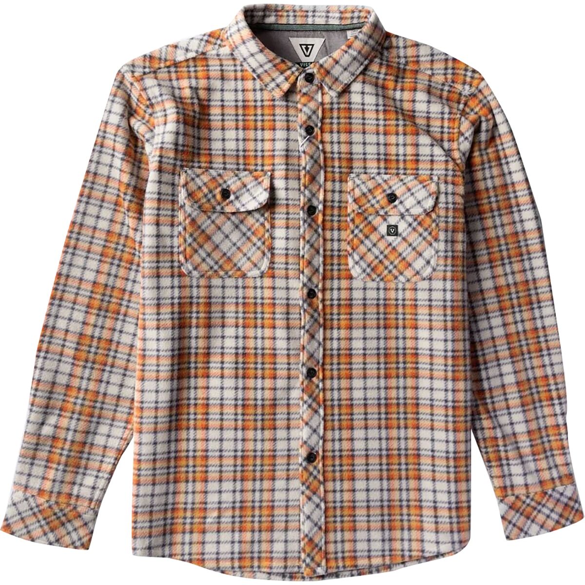 Vissla Vissla Eco-Zy Polar Flannel Shirt - Men's Burnt Orange, S