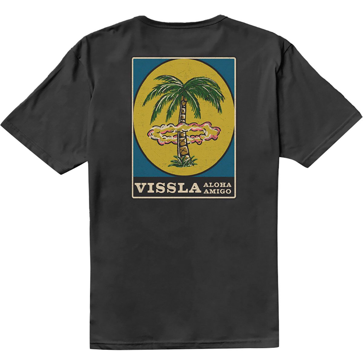 Vissla Vissla Atomic Palms Organic T-Shirt - Men's Phantom, S