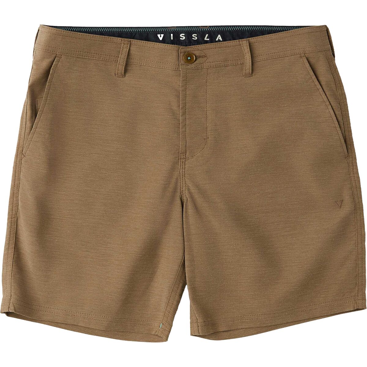 Image of Vissla Canyons Hybrid 18.5in Walkshort - Men's Dark Khaki, 38