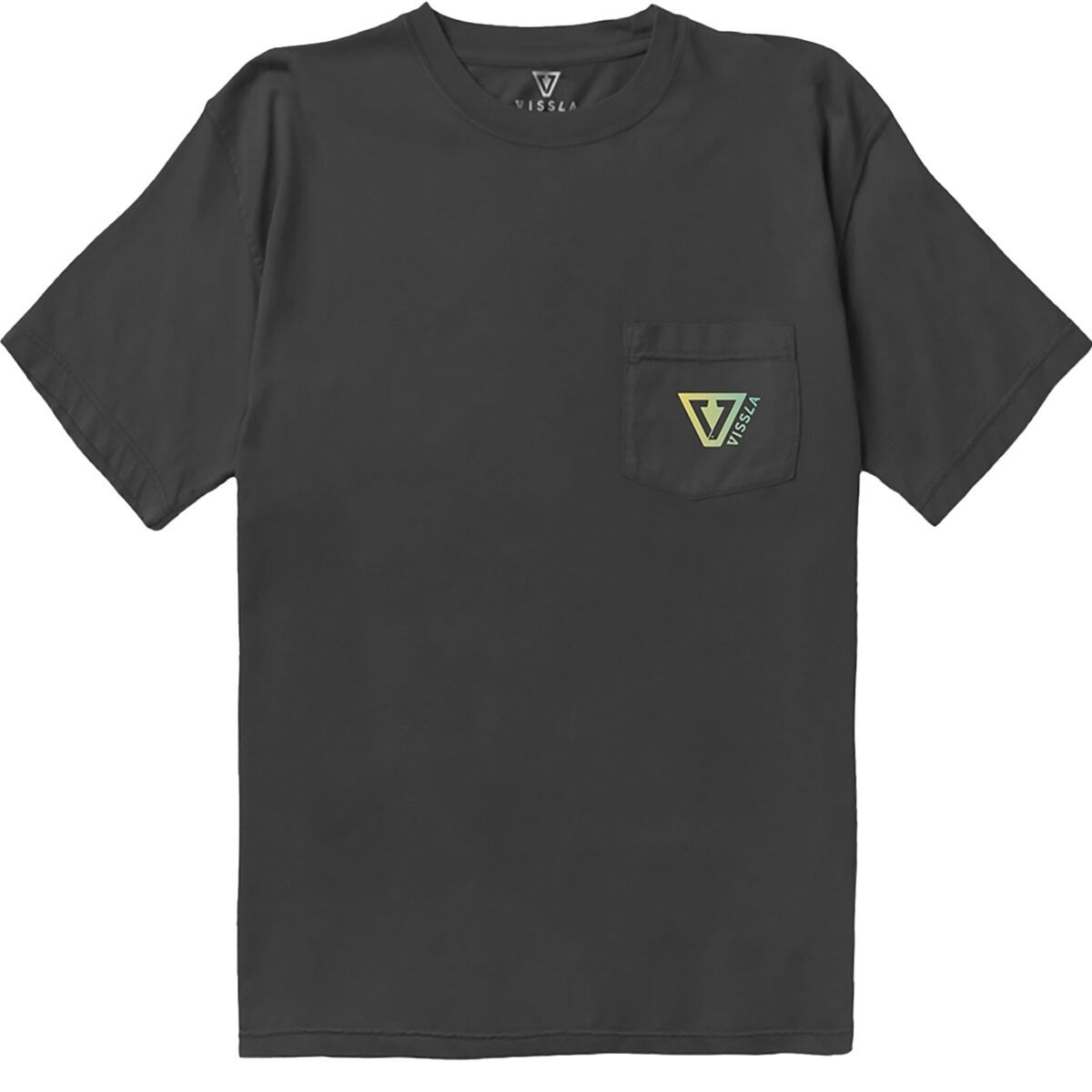 Image of Vissla Established Premium Organic Pocket T-Shirt - Men's Phantom 2, L