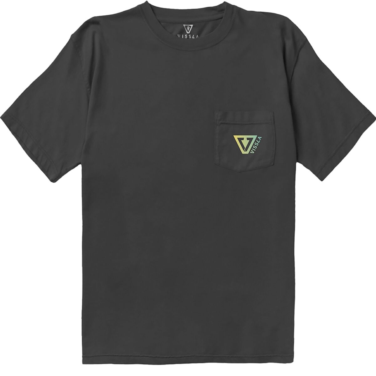 Image of Vissla Established Premium Organic Pocket T-Shirt - Men's Phantom 2, XL