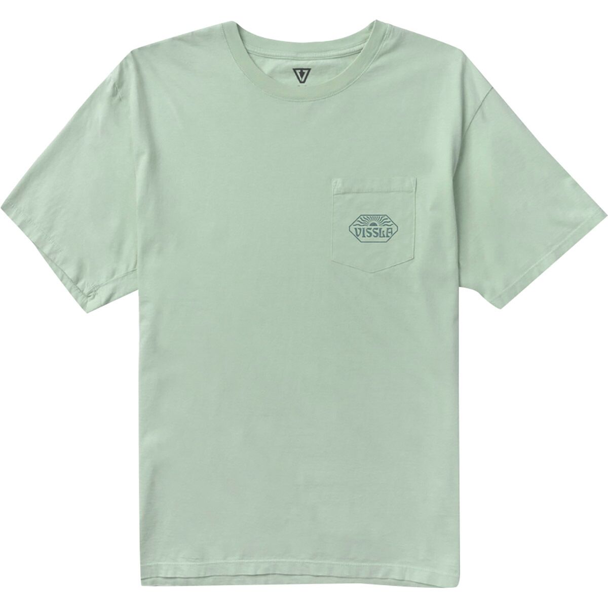Vissla Vissla Psycho Sun Premium Organic Pocket T-Shirt - Men's Agave, XL