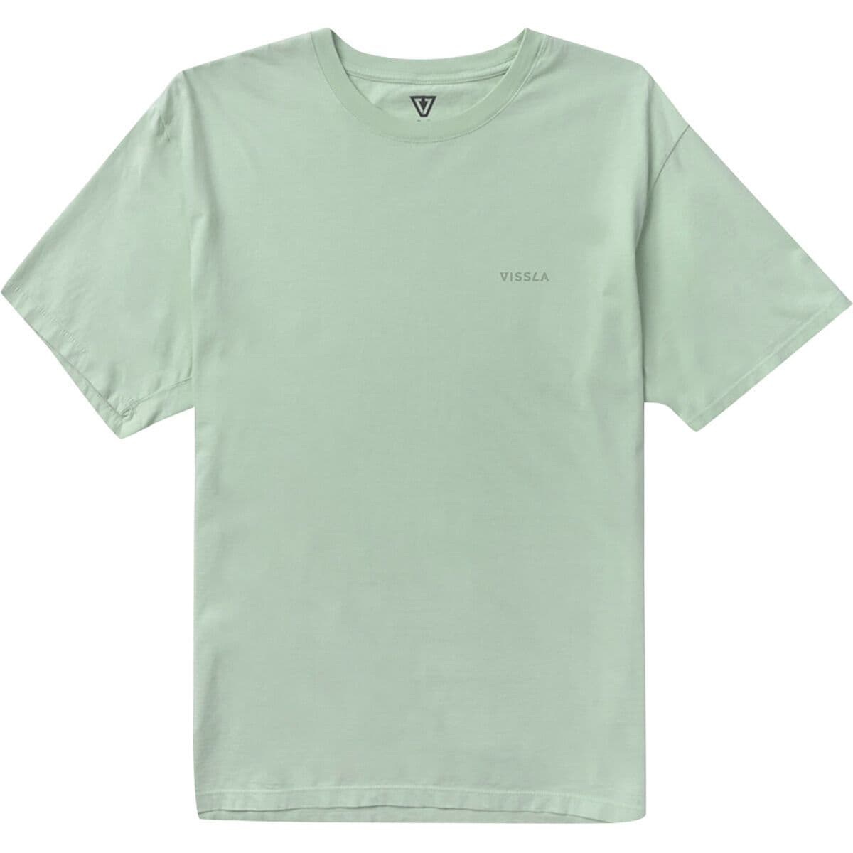 Image of Vissla Vintage Vissla Premium Organic T-Shirt - Men's Agave, M