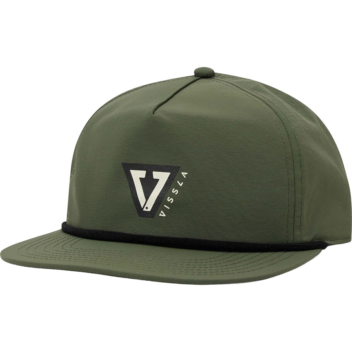 Image of Vissla Established Hybrid Eco Hat Army, One Size