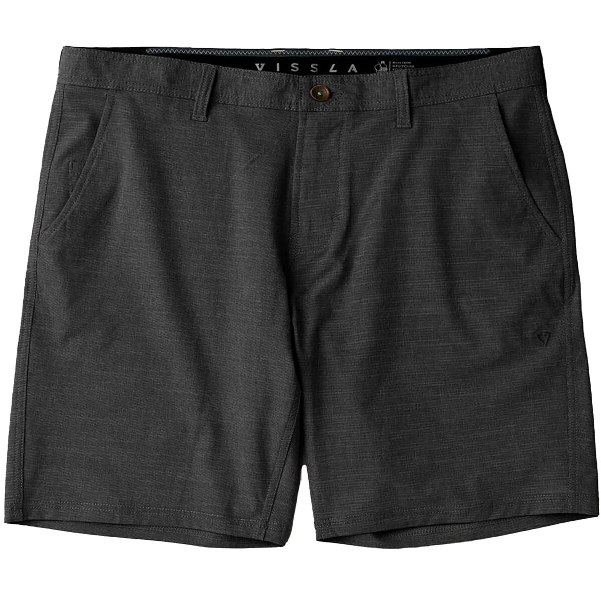 Image of Vissla Fin Box Hybrid 19.5in Walkshort - Men's Midnight, 38