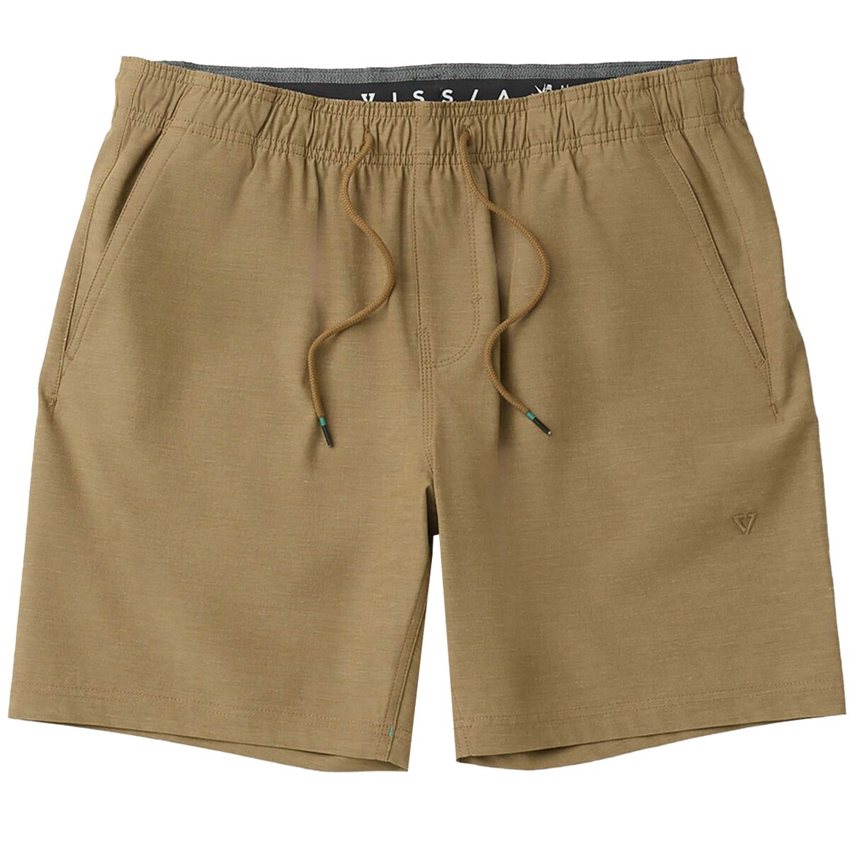 Image of Vissla No See Ums Hybrid Eco 18in Elastic Walkshort - Men's Dark Khaki, S